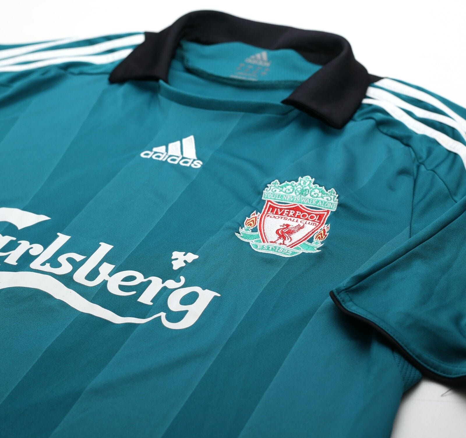 2008/09 Torres #9 Liverpool adidas Third Football Shirt (L
