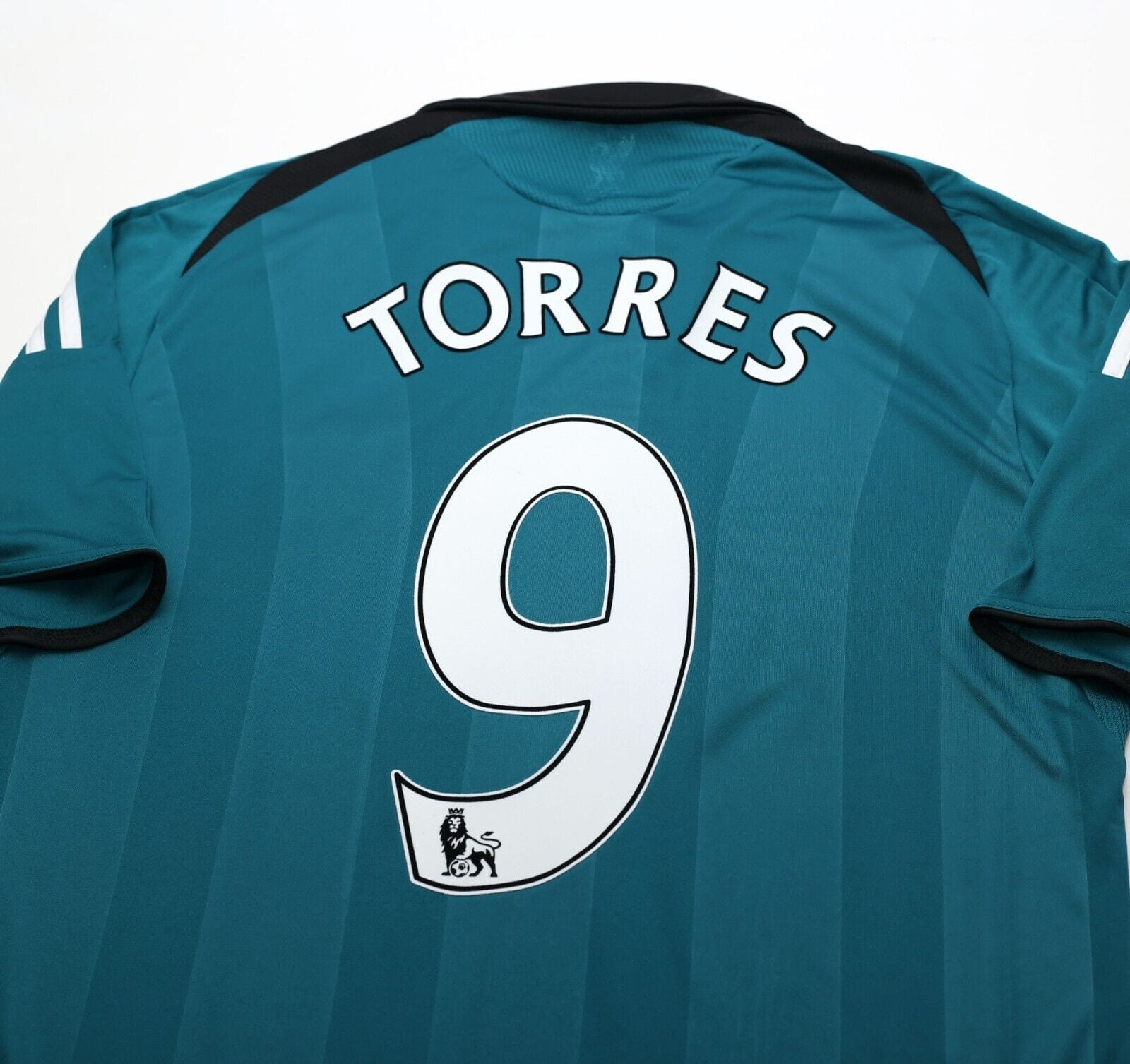 2008/09 Torres #9 Liverpool adidas Third Football Shirt (L