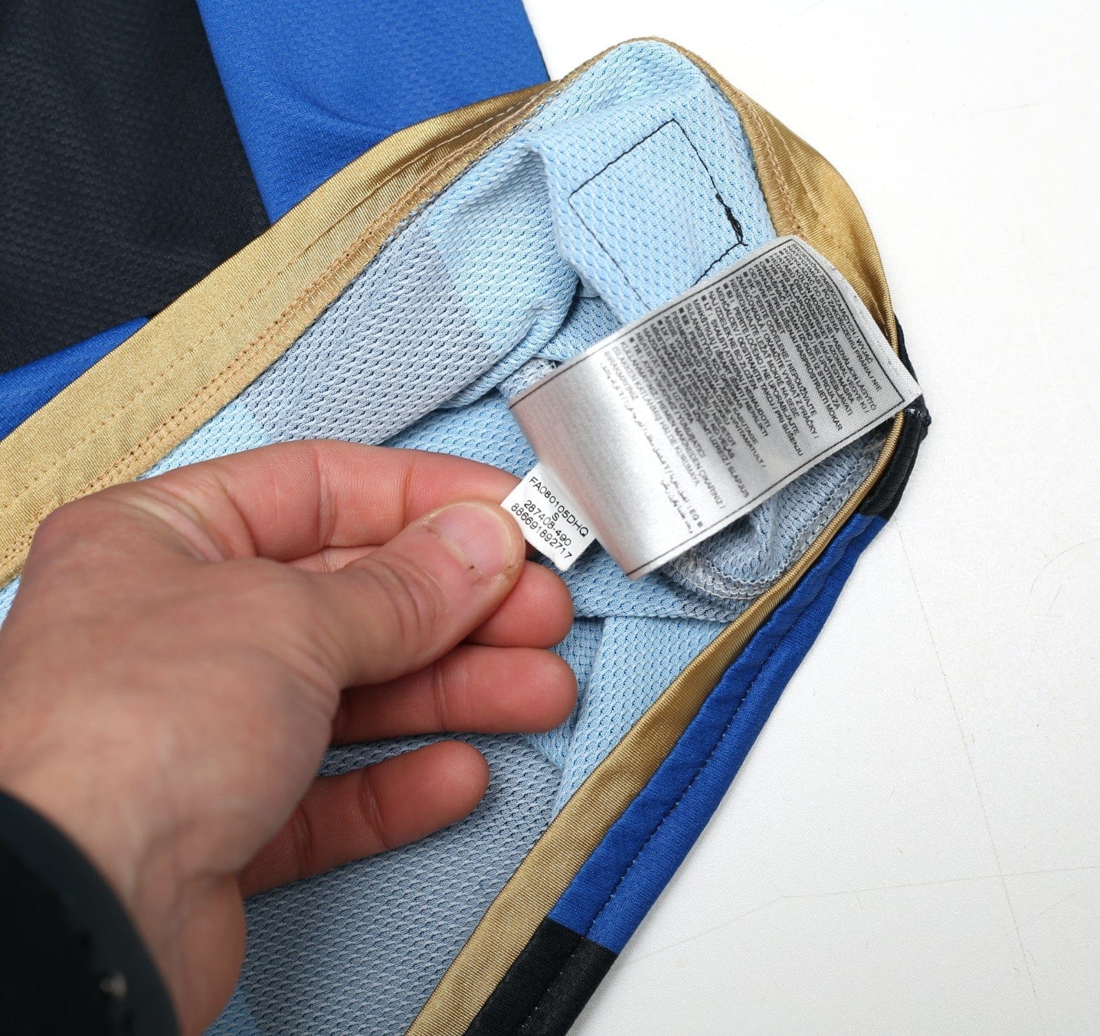 2008/09 ZANETTI #4 Inter Milan Vintage Nike Home Football Shirt (S)