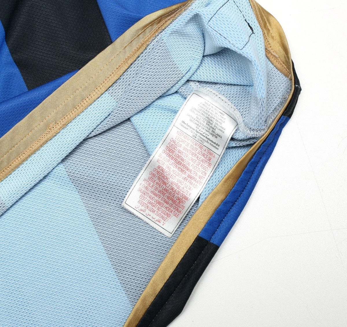 2008/09 ZANETTI #4 Inter Milan Vintage Nike Home Football Shirt (S)