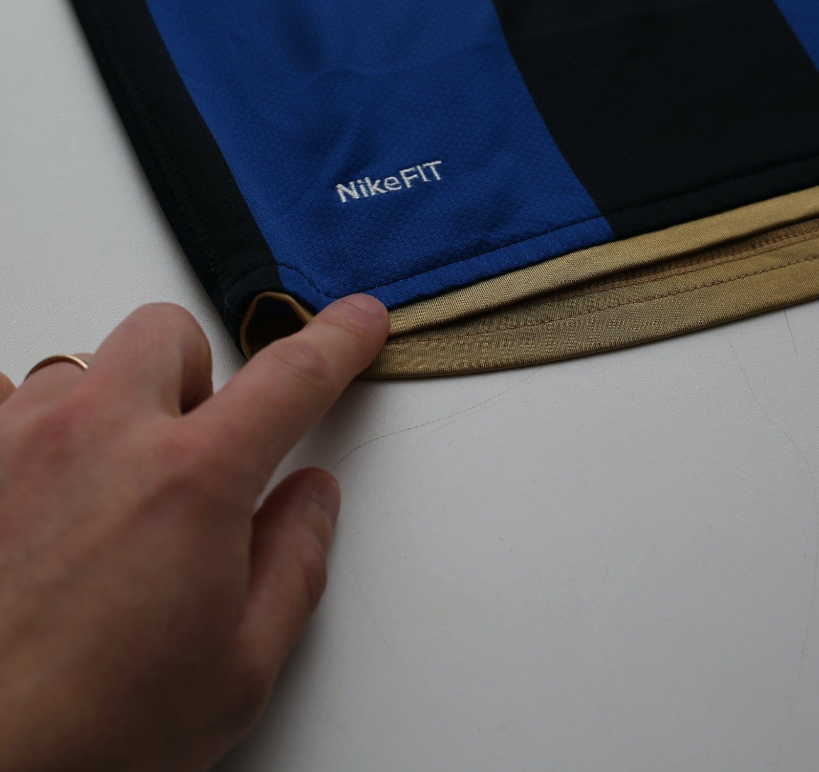 2008/09 ZANETTI #4 Inter Milan Vintage Nike Home Football Shirt (S)