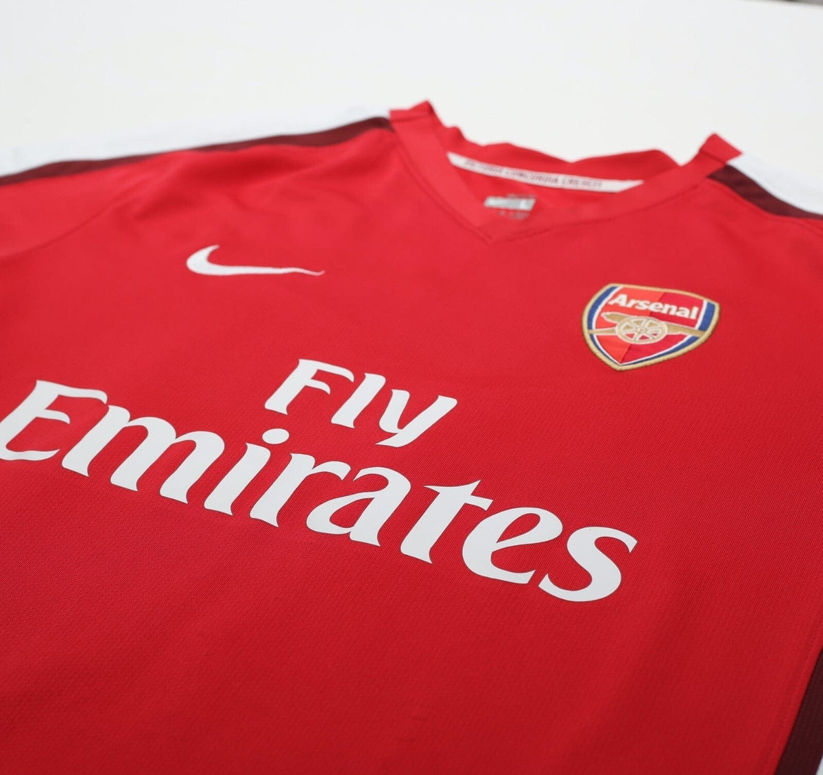 2008/10 ARSHAVIN #23 Arsenal Vintage Nike Home Football Shirt (L)