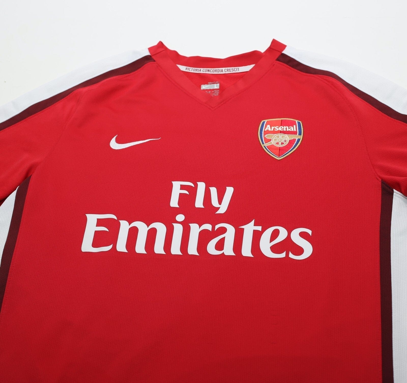 2008/10 ARSHAVIN #23 Arsenal Vintage Nike Home Football Shirt (L)