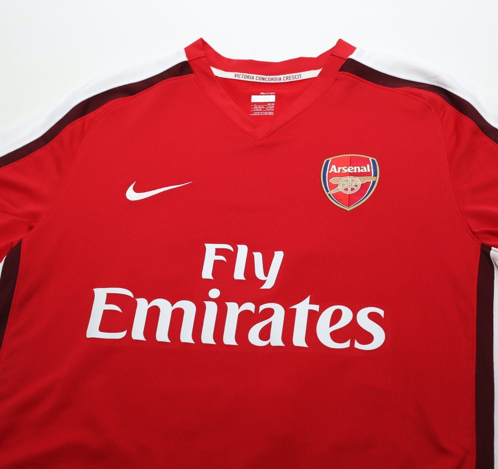 2008/10 ARSHAVIN #23 Arsenal Vintage Nike Home Football Shirt (L)