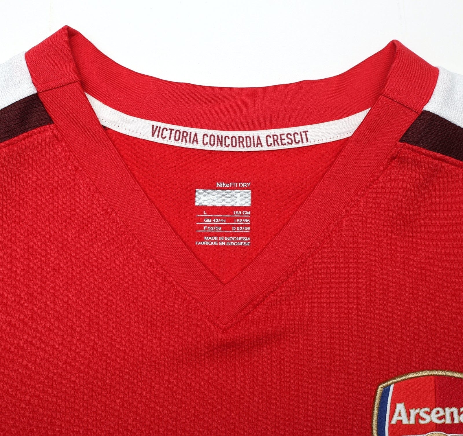 2008/10 ARSHAVIN #23 Arsenal Vintage Nike Home Football Shirt (L)