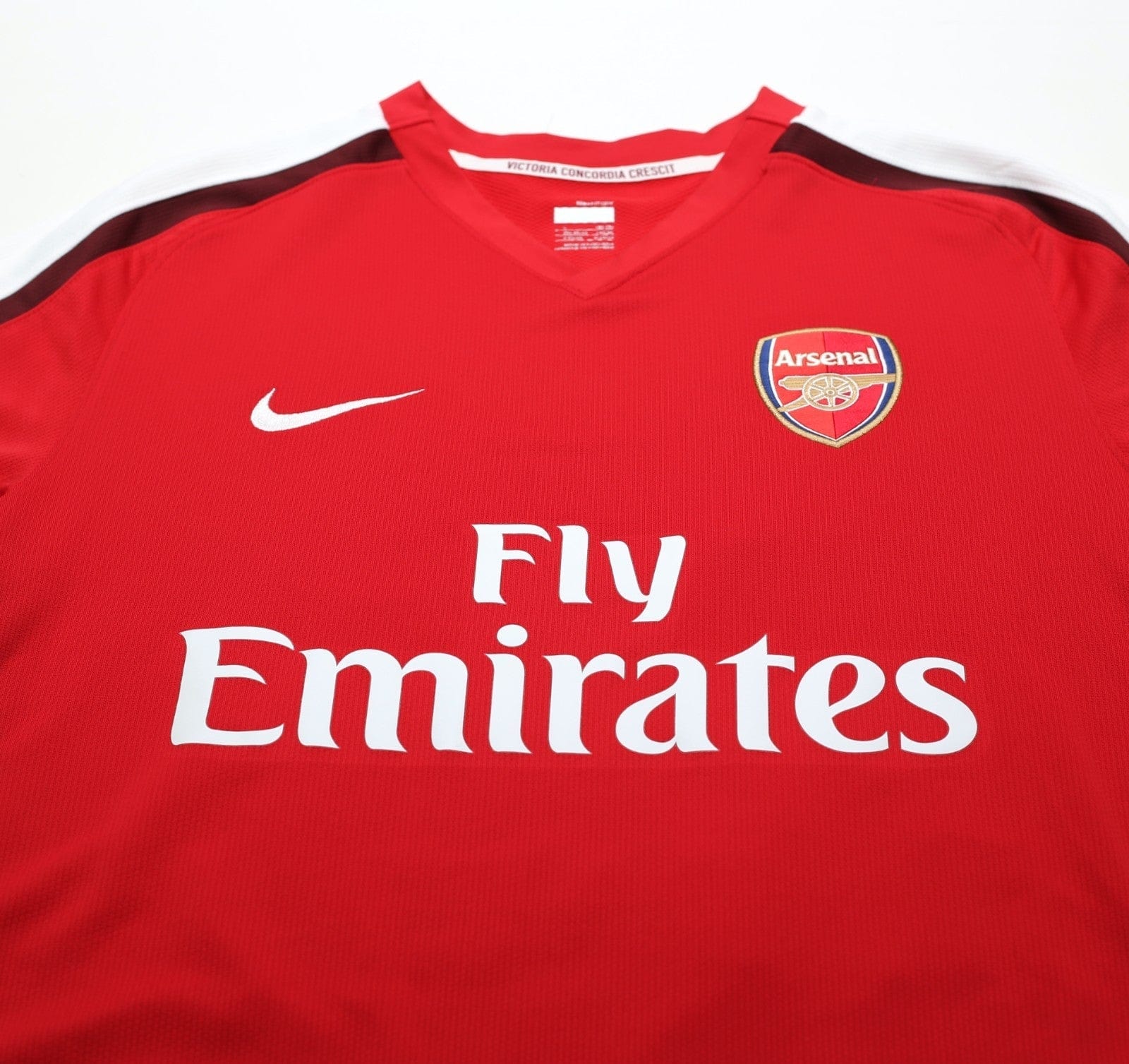 2008/10 ARSHAVIN #23 Arsenal Vintage Nike Home Football Shirt (L)
