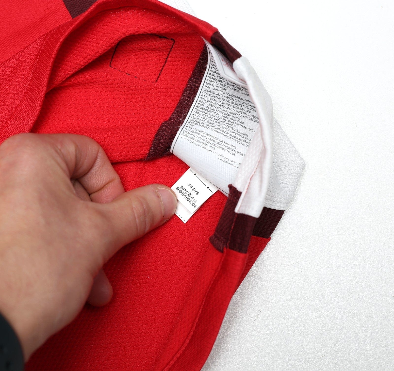 2008/10 ARSHAVIN #23 Arsenal Vintage Nike Home Football Shirt (L)