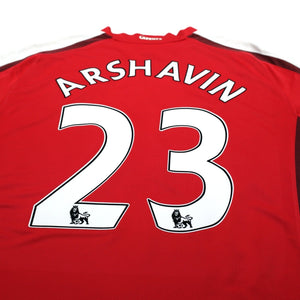 2008/10  Arshavin #23 Arsenal Vintage Nike Home Football Shirt (M)