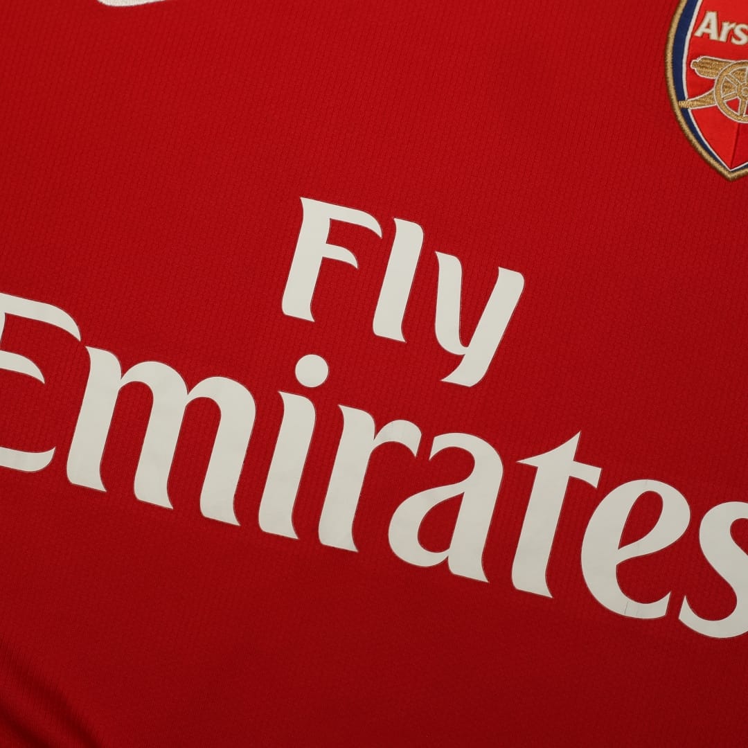 2008/10 Arshavin #23 Arsenal Vintage Nike Home Football Shirt (M)
