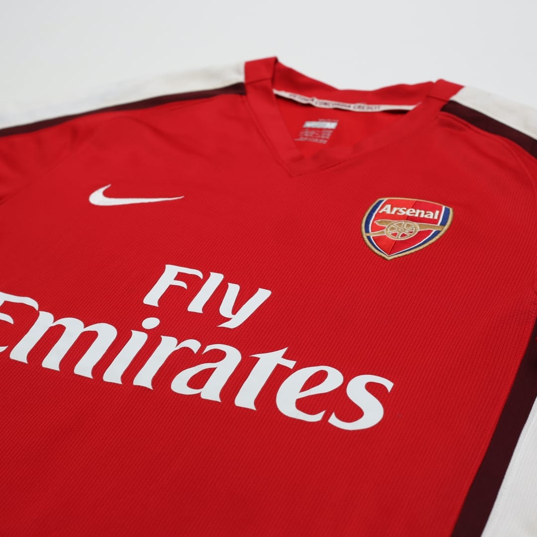 2008/10 Arshavin #23 Arsenal Vintage Nike Home Football Shirt (M)
