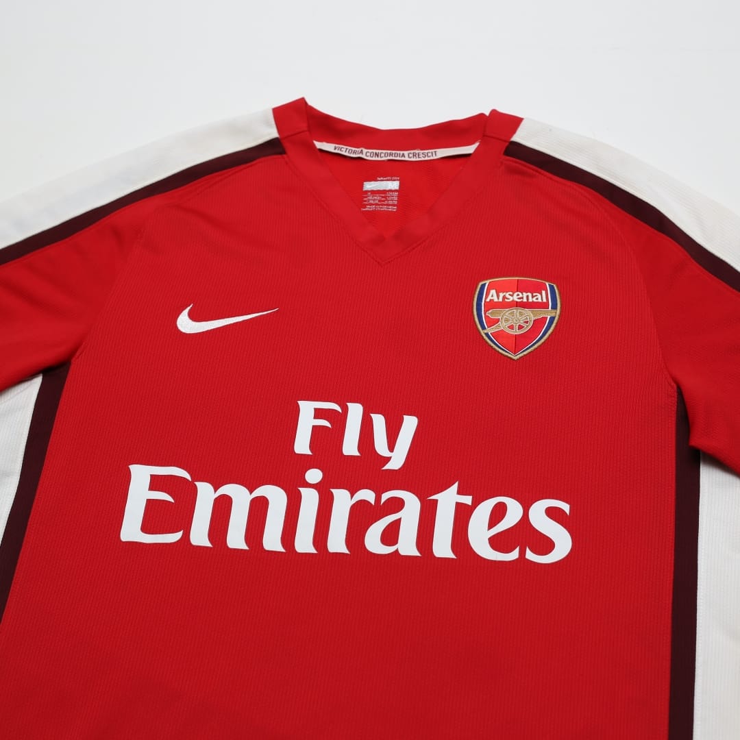 2008/10 Arshavin #23 Arsenal Vintage Nike Home Football Shirt (M)