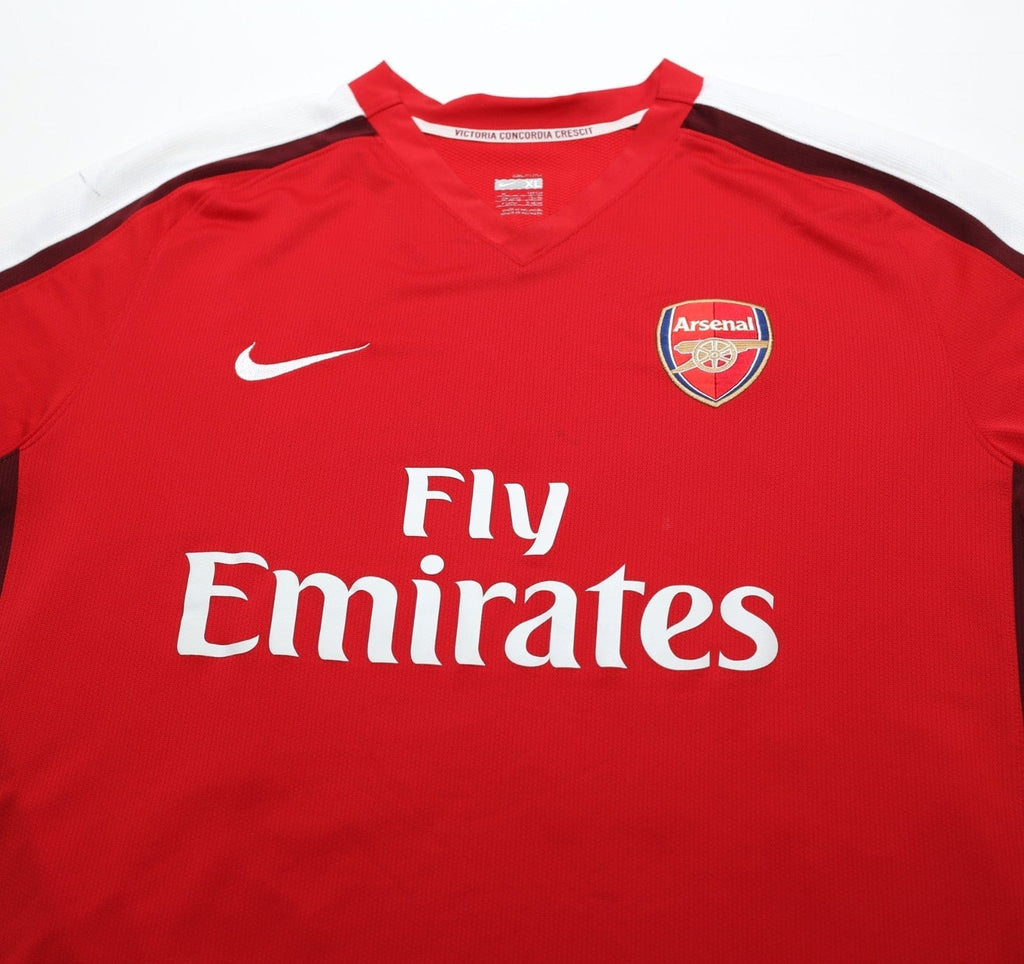 2008/10 ARSHAVIN #23 Arsenal Vintage Nike Home Football Shirt (XL)