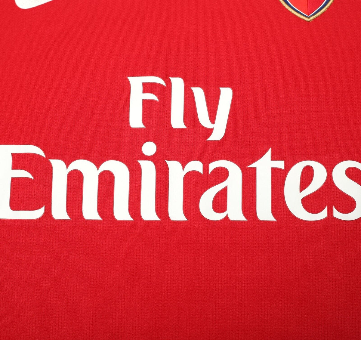 2008/10 BENDTNER #52 Arsenal Vintage Nike Home Football Shirt Jersey (L)