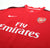 2008/10 BENDTNER #52 Arsenal Vintage Nike Home Football Shirt Jersey (S)