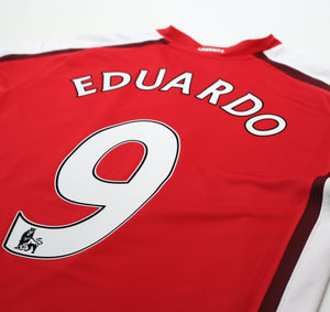 2008/10 EDUARDO #9 Arsenal Vintage Nike Home Football Shirt (M)