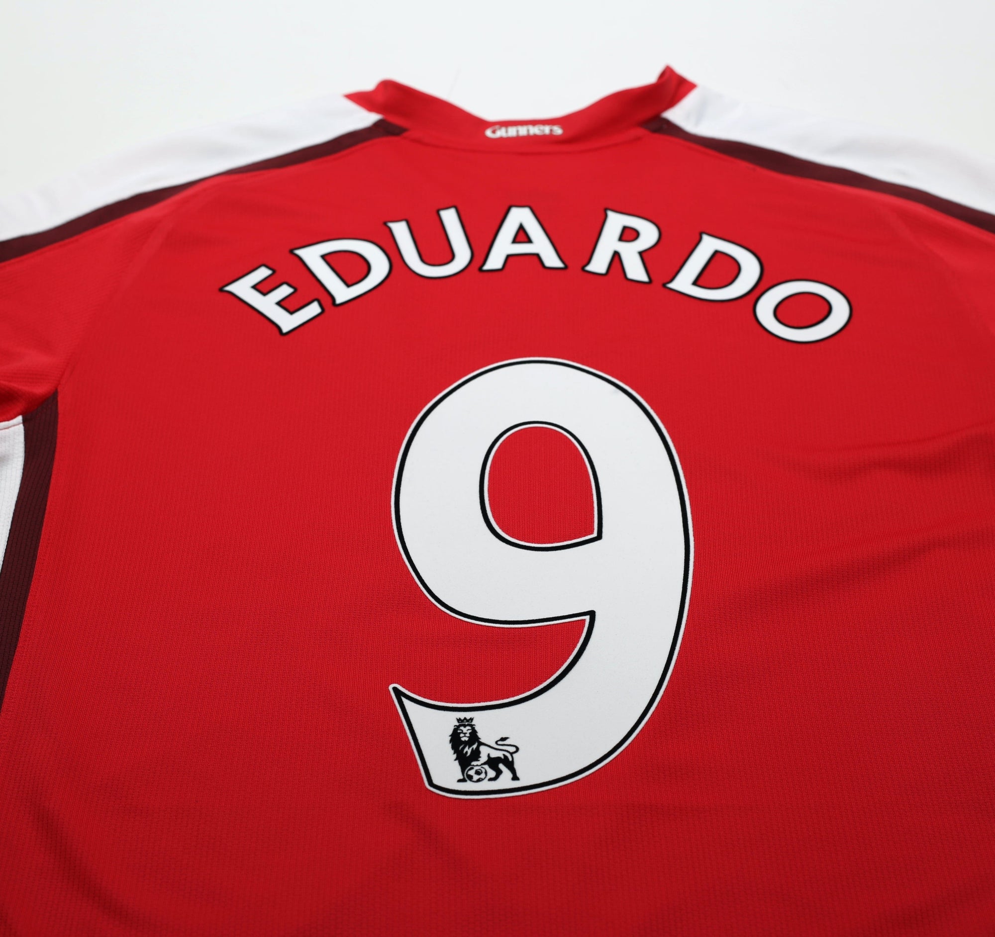 2008/10 EDUARDO #9 Arsenal Vintage Nike Home Football Shirt (M)