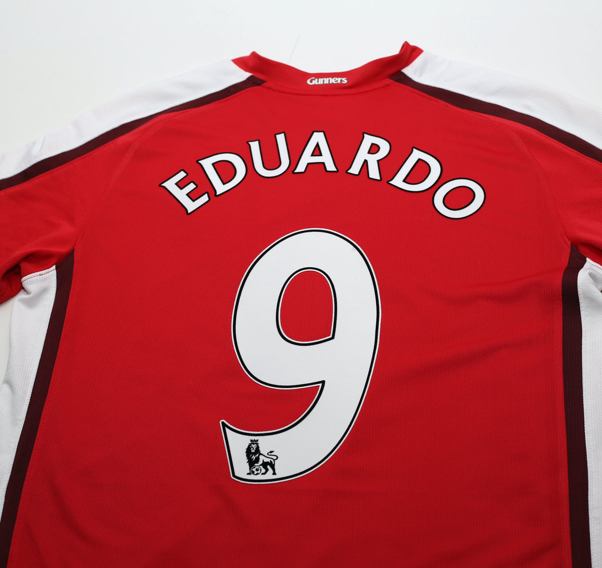 2008/10 EDUARDO #9 Arsenal Vintage Nike Home Football Shirt (M)