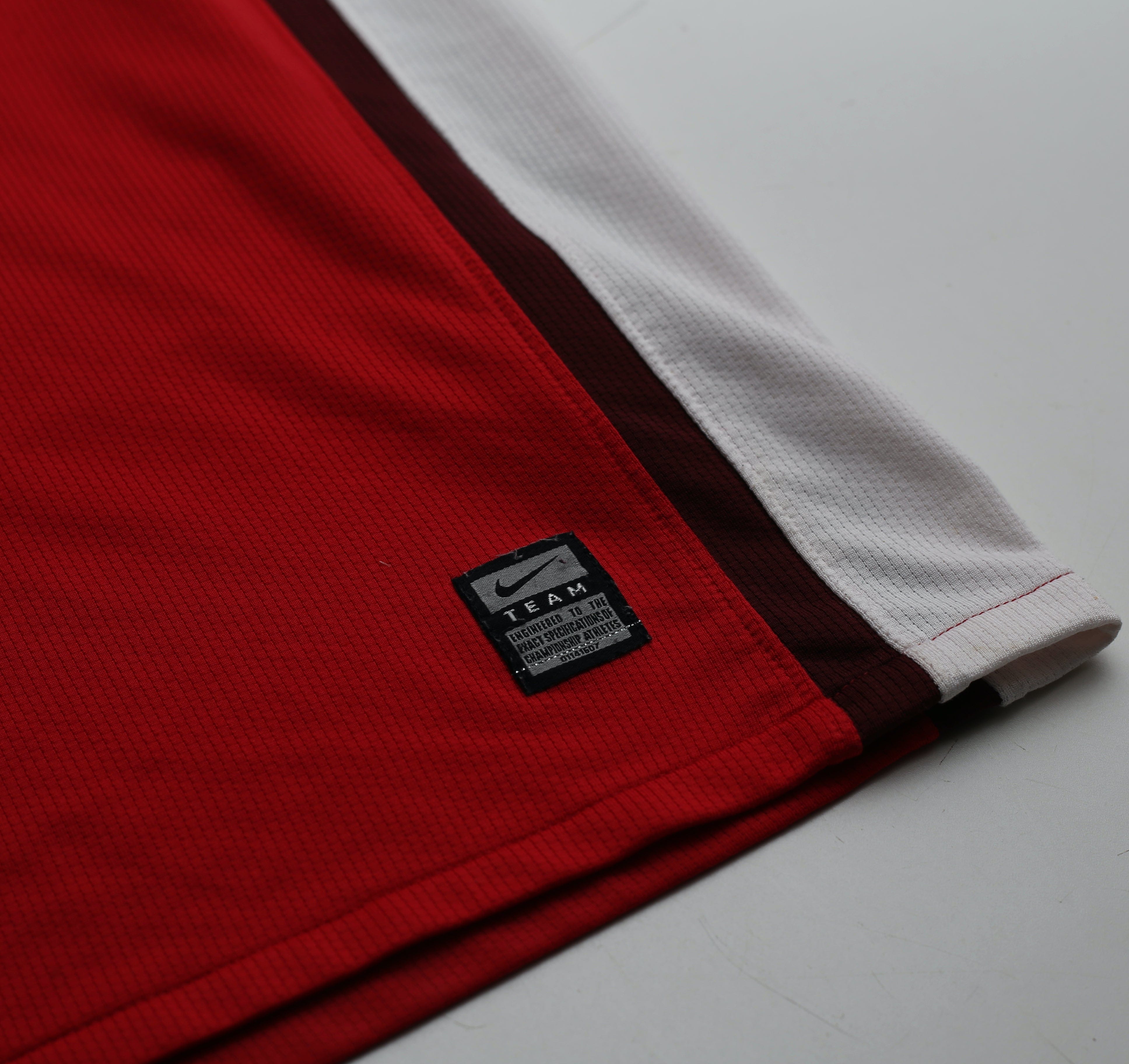 2008/10 EDUARDO #9 Arsenal Vintage Nike Home Football Shirt (M)