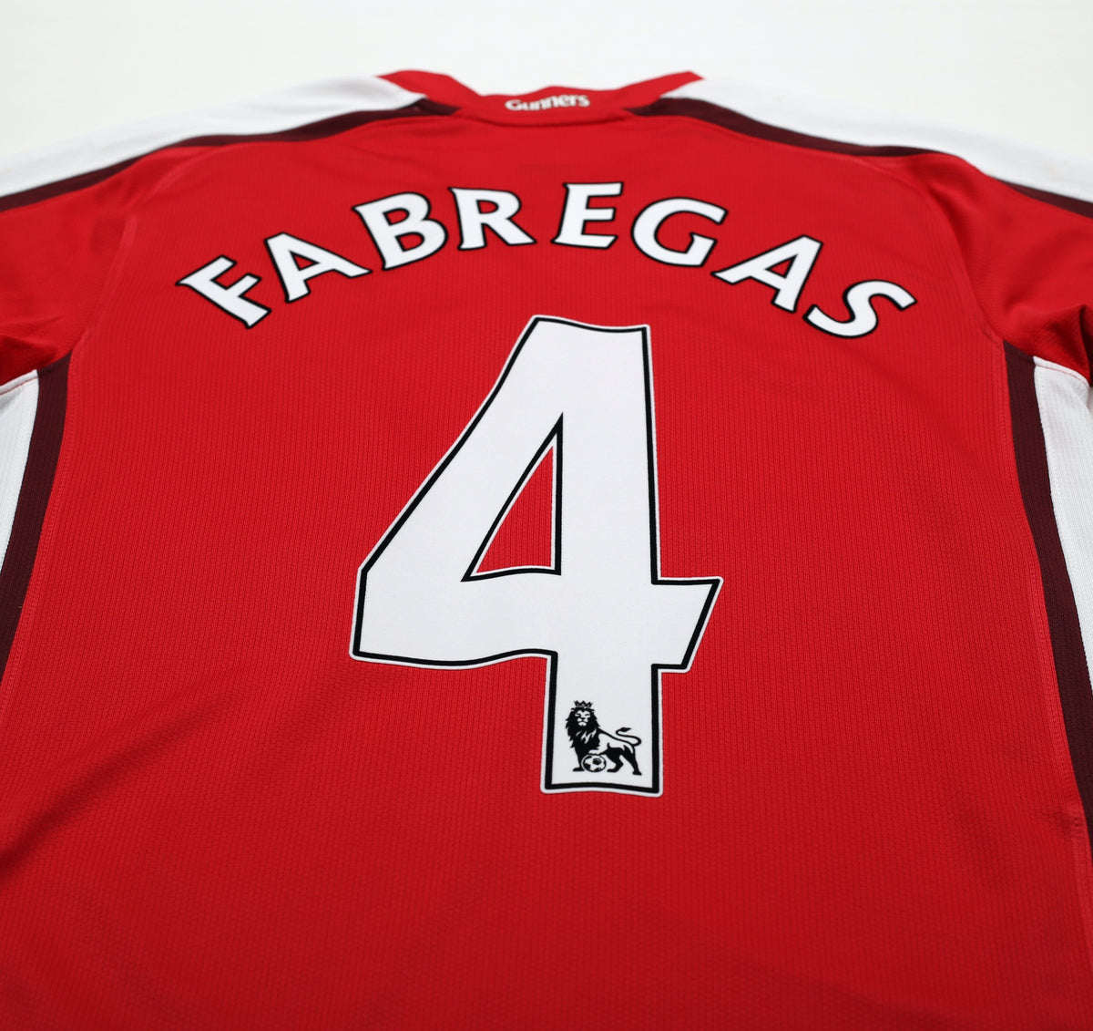 2008/10 FABREGAS #4 Arsenal Vintage Nike Home Football Shirt (YXL)