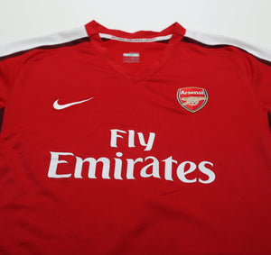 2008/10 FABREGAS #4 Arsenal Vintage Nike Home Football Shirt (YXL)