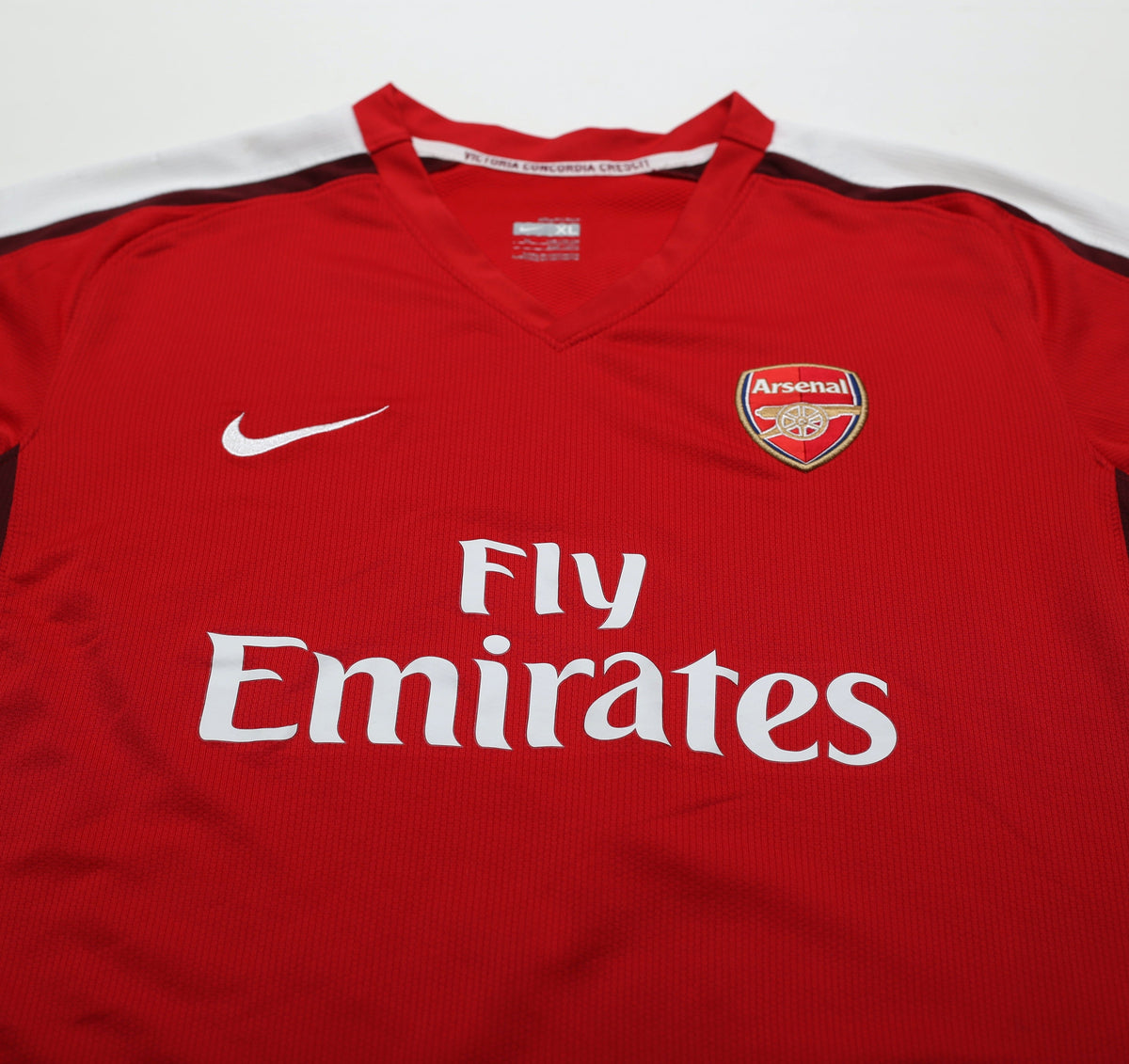 2008/10 FABREGAS #4 Arsenal Vintage Nike Home Football Shirt (YXL)