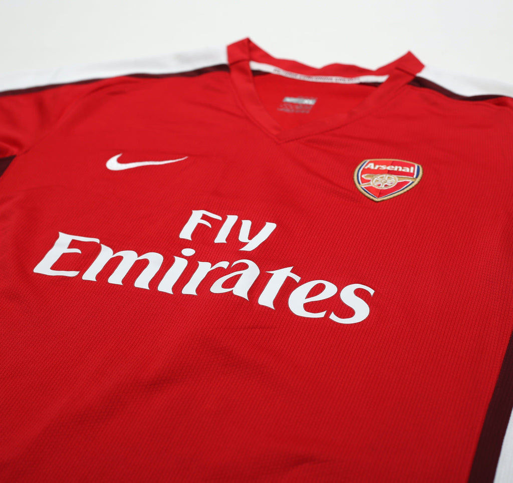2008/10 FABREGAS #4 Arsenal Vintage Nike Home Football Shirt (YXL)