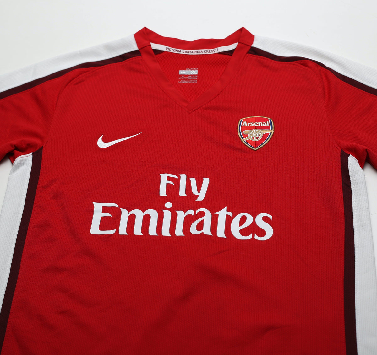 2008/10 FABREGAS #4 Arsenal Vintage Nike Home Football Shirt (YXL)