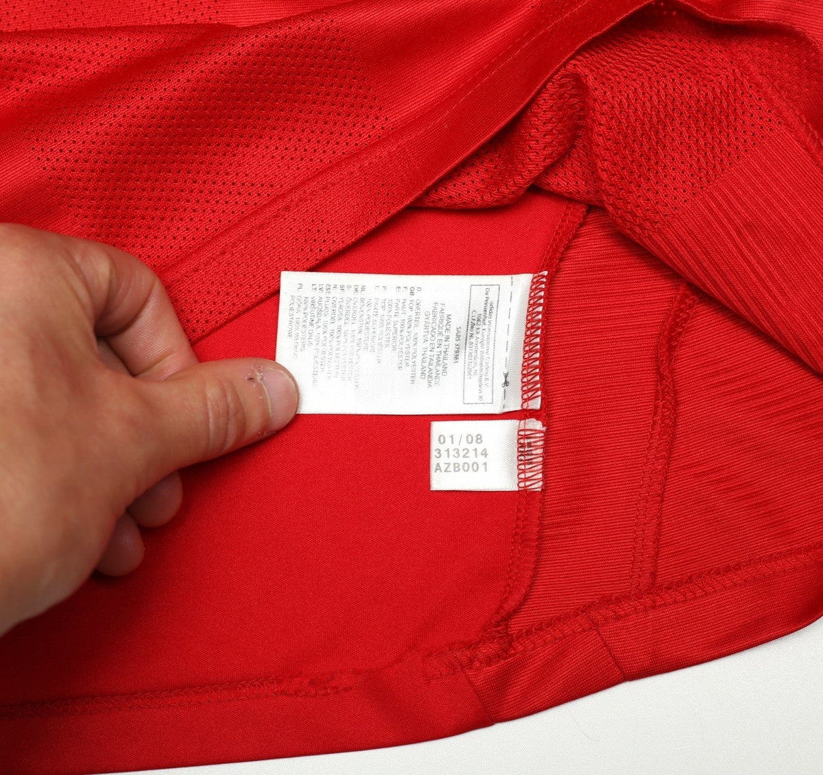 2008/10 GERRARD #8 Liverpool Vintage adidas Home Football Shirt (S)