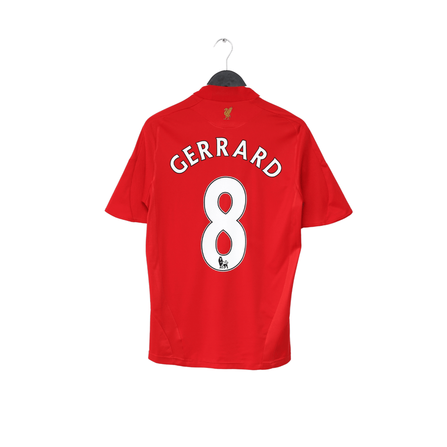 2008/10 GERRARD #8 Liverpool Vintage adidas Home Football Shirt (S)