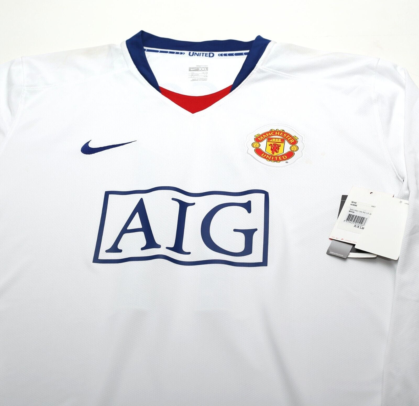 2008/10 GIGGS #11 Manchester United Vintage Nike LS Away Football Shirt XXL BNWT