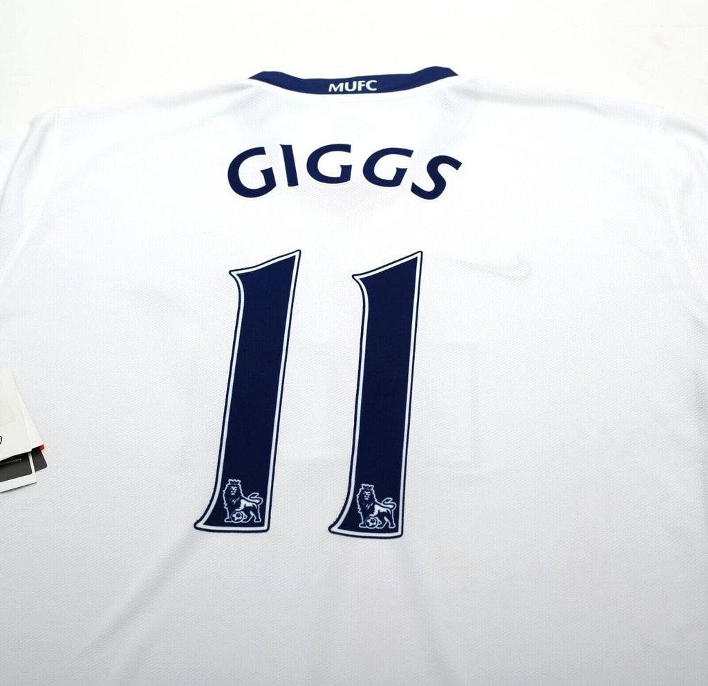 2008/10 GIGGS #11 Manchester United Vintage Nike LS Away Football Shirt XXL BNWT