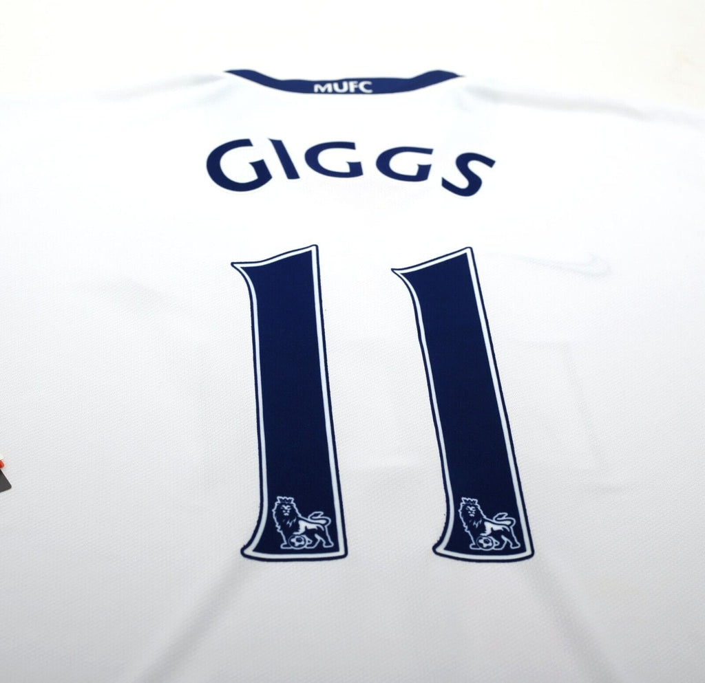 2008/10 GIGGS #11 Manchester United Vintage Nike LS Away Football Shirt XXL BNWT