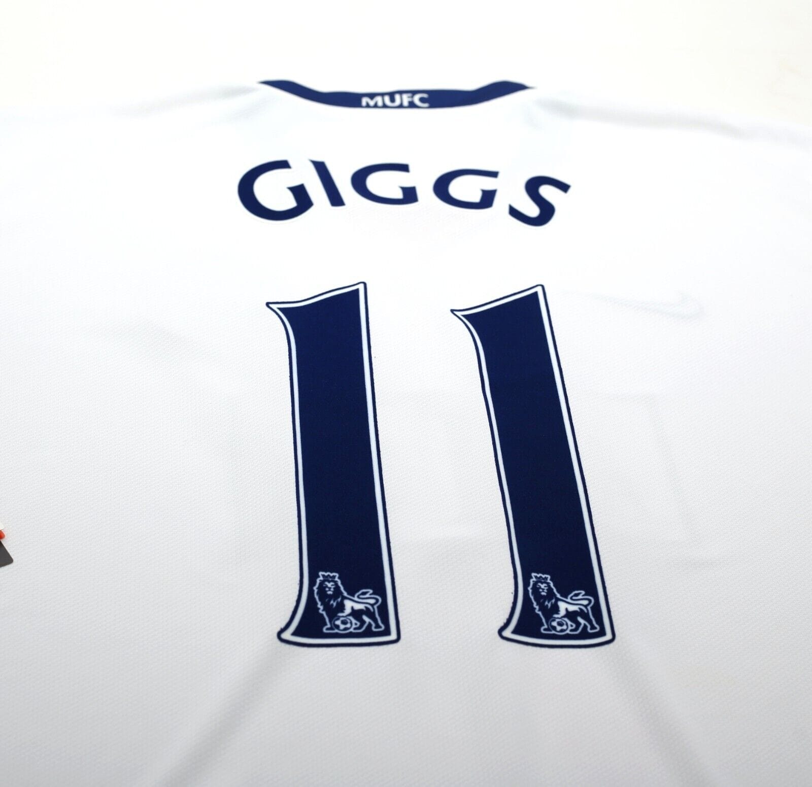 2008/10 GIGGS #11 Manchester United Vintage Nike LS Away Football Shirt XXL BNWT