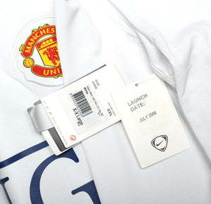 2008/10 GIGGS #11 Manchester United Vintage Nike LS Away Football Shirt XXL BNWT