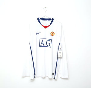 2008/10 GIGGS #11 Manchester United Vintage Nike LS Away Football Shirt XXL BNWT