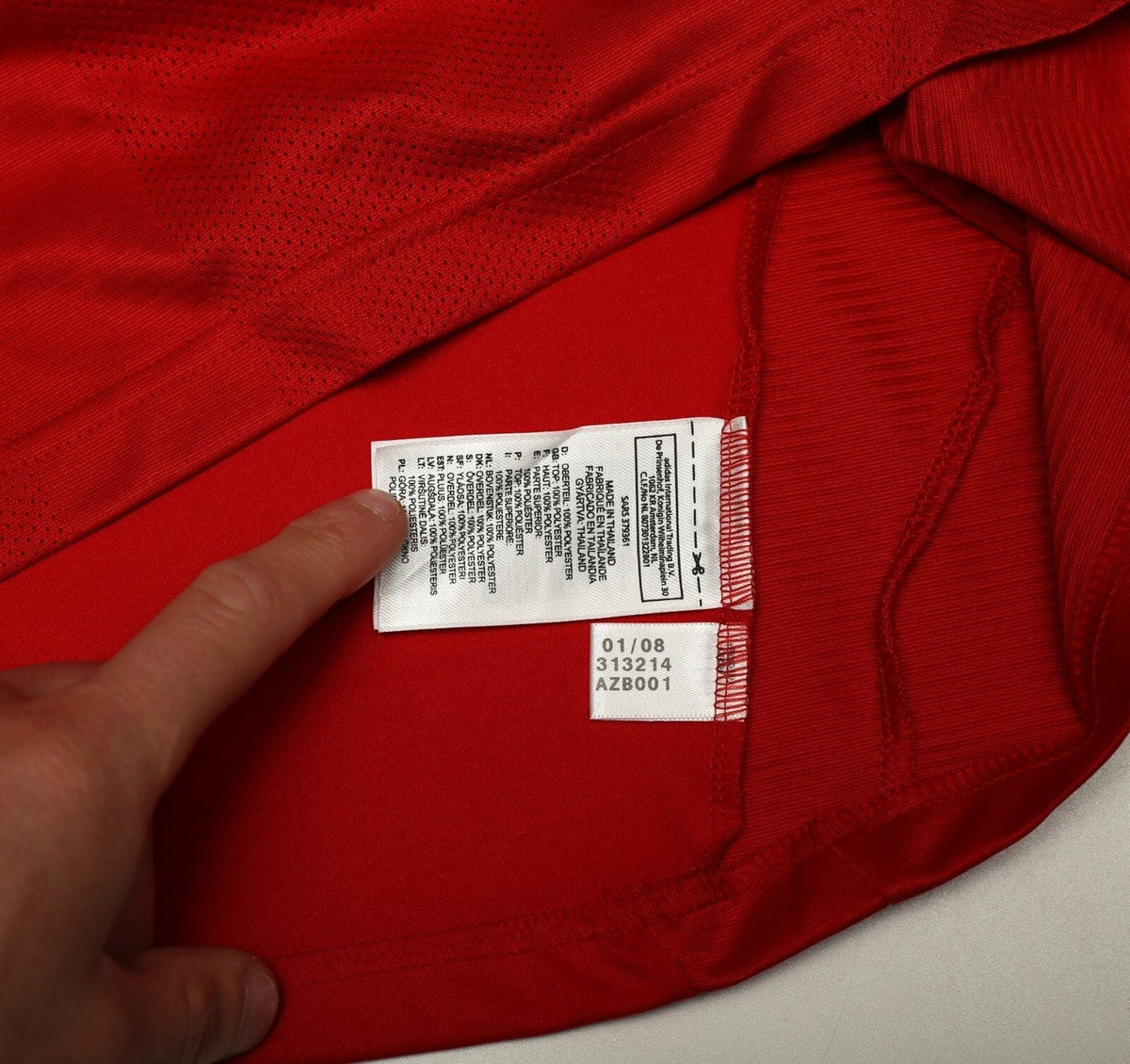 2008/10 TORRES #9 Liverpool Vintage adidas Home Football Shirt (S)