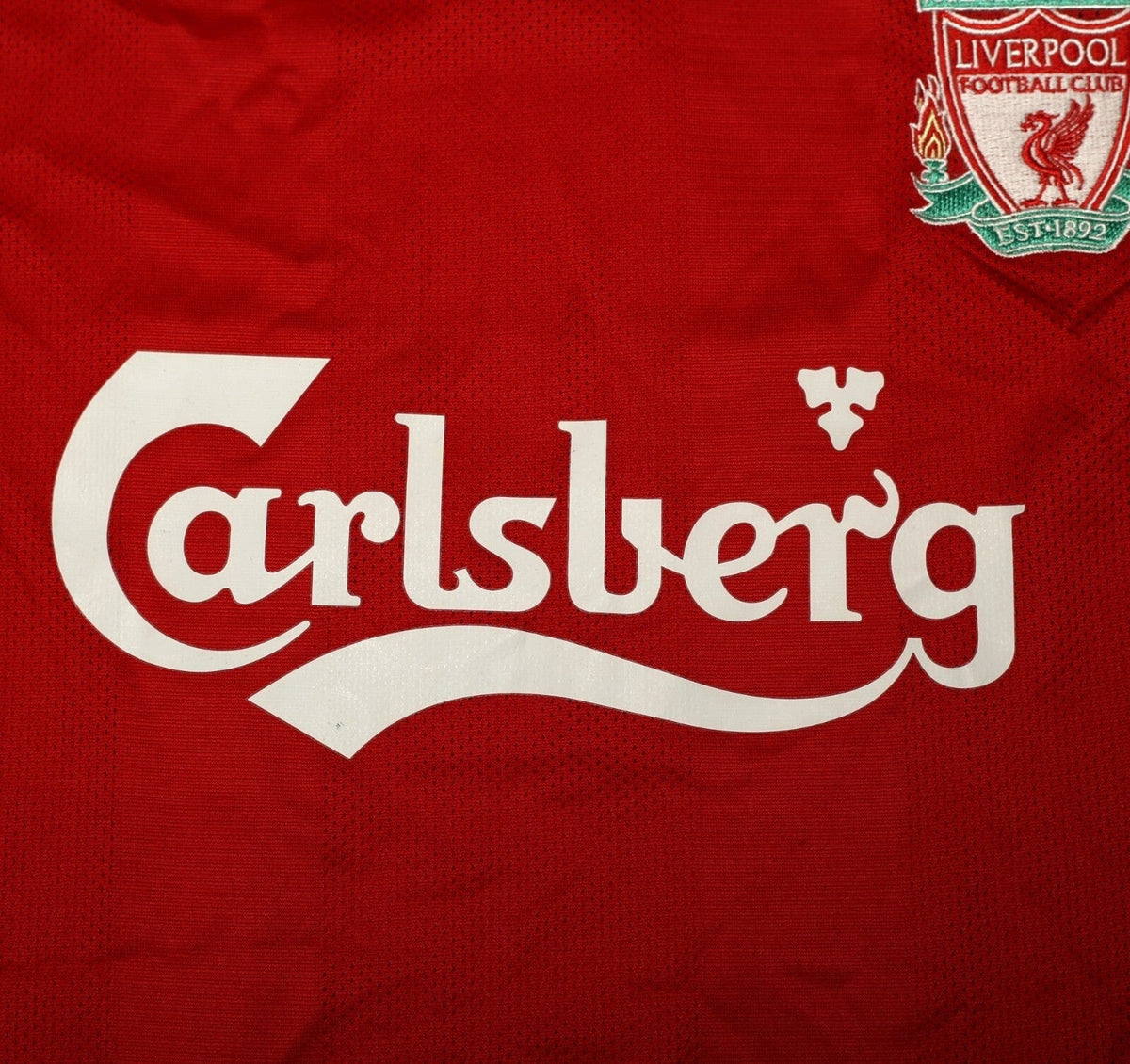 2008/10 TORRES #9 Liverpool Vintage adidas Home Football Shirt (S)