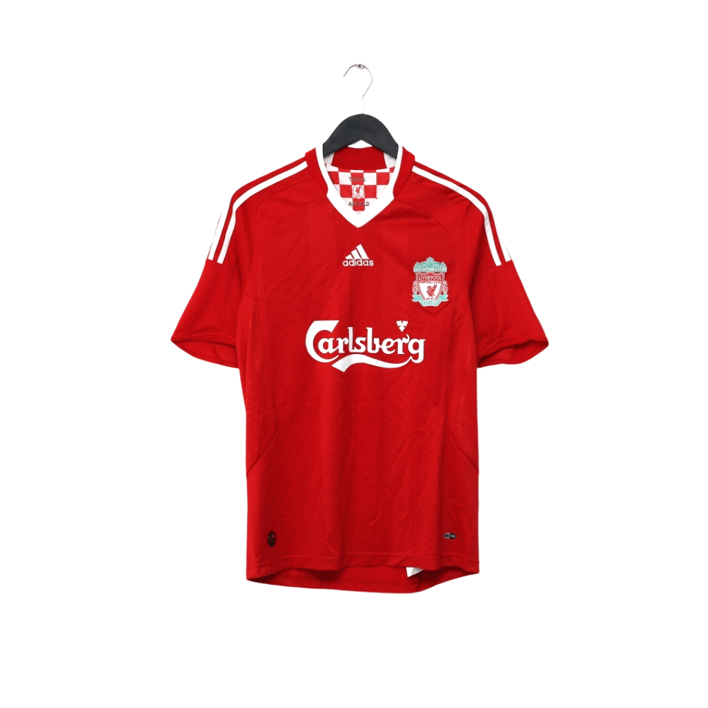 2008/10 TORRES #9 Liverpool Vintage adidas Home Football Shirt (S)