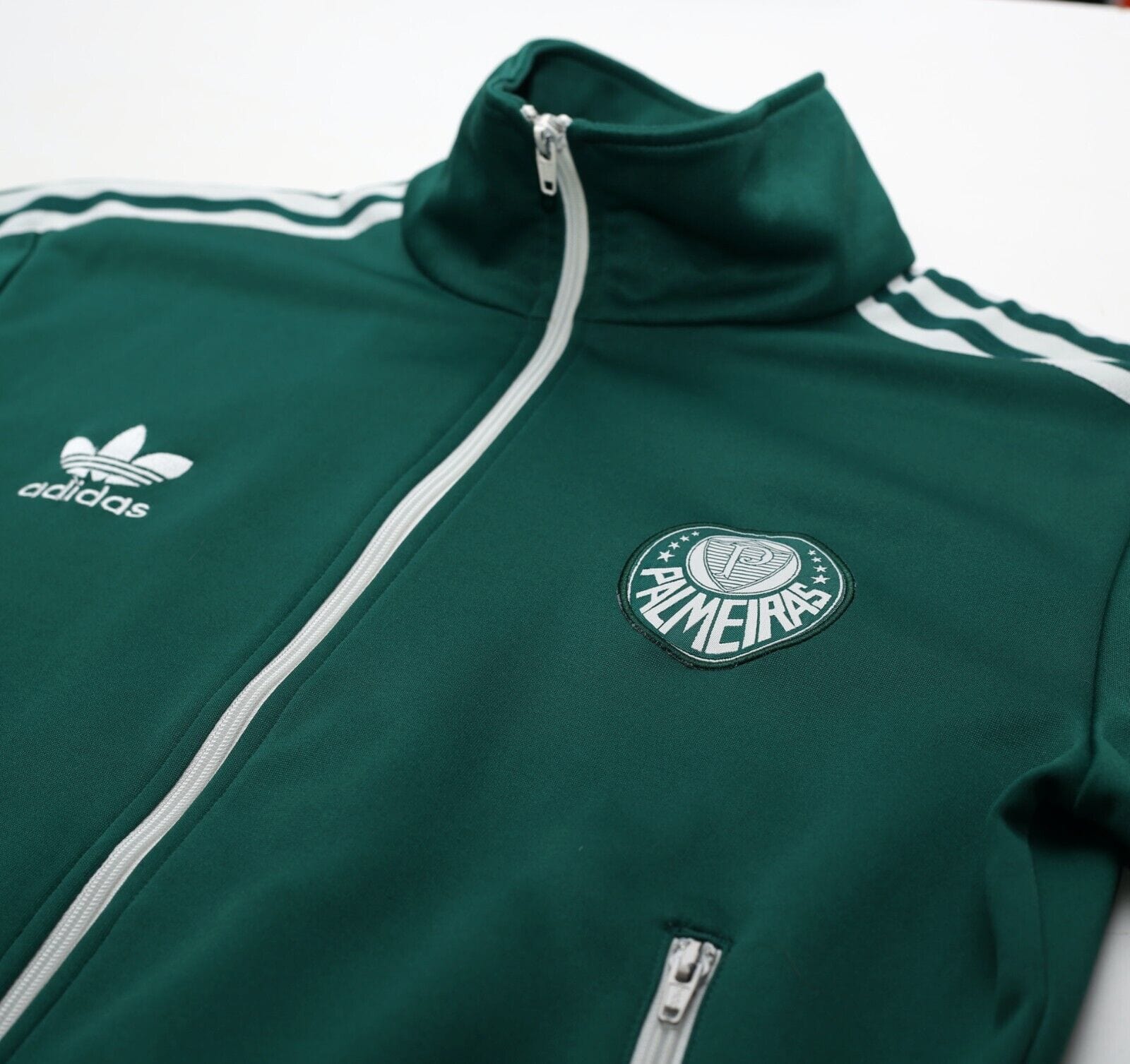 2008 PALMEIRAS Retro adidas Originals Football Track Top Jacket (M)