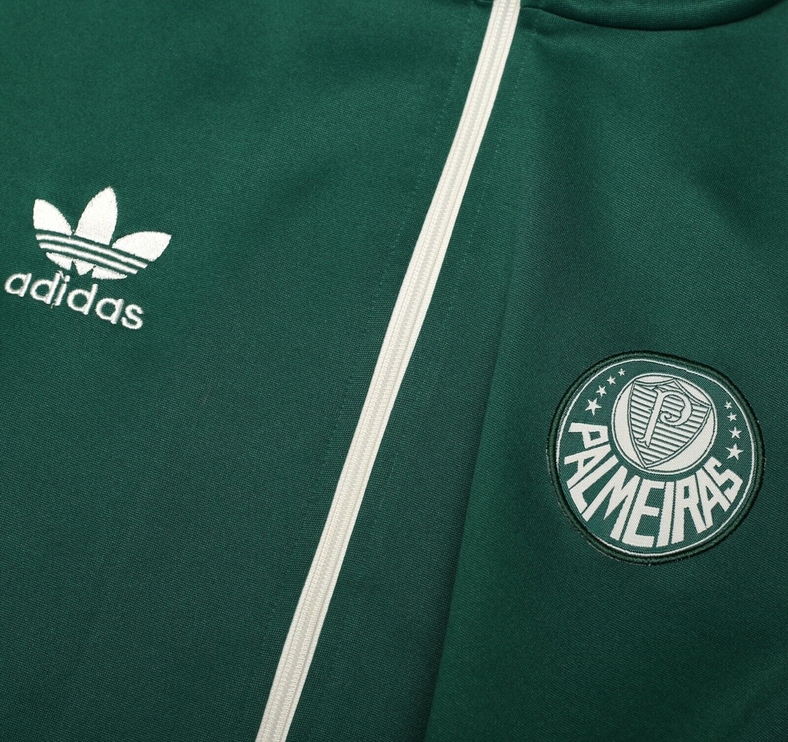 2008 PALMEIRAS Retro adidas Originals Football Track Top Jacket (M)