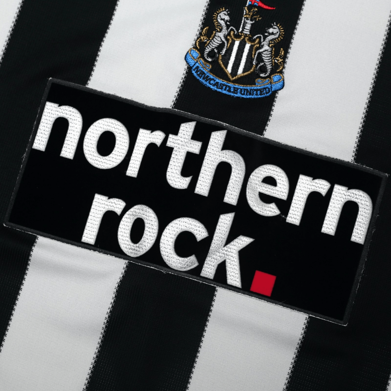 2009/10 Ameobi #23 Newcastle United Vintage adidas Home Football Shirt (L)