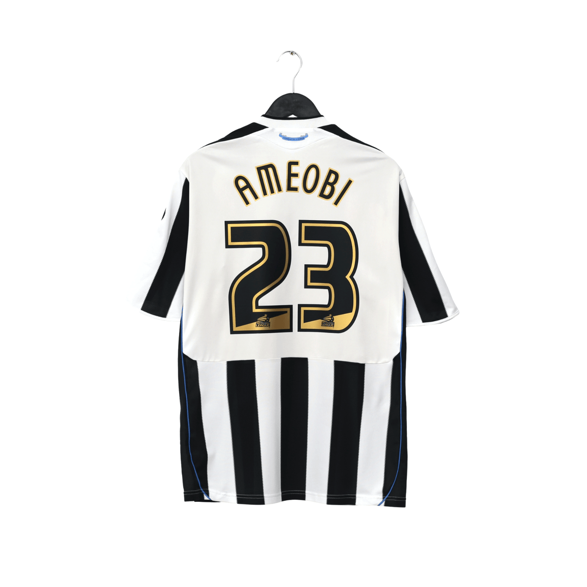 2009/10 Ameobi #23 Newcastle United Vintage adidas Home Football Shirt (L)