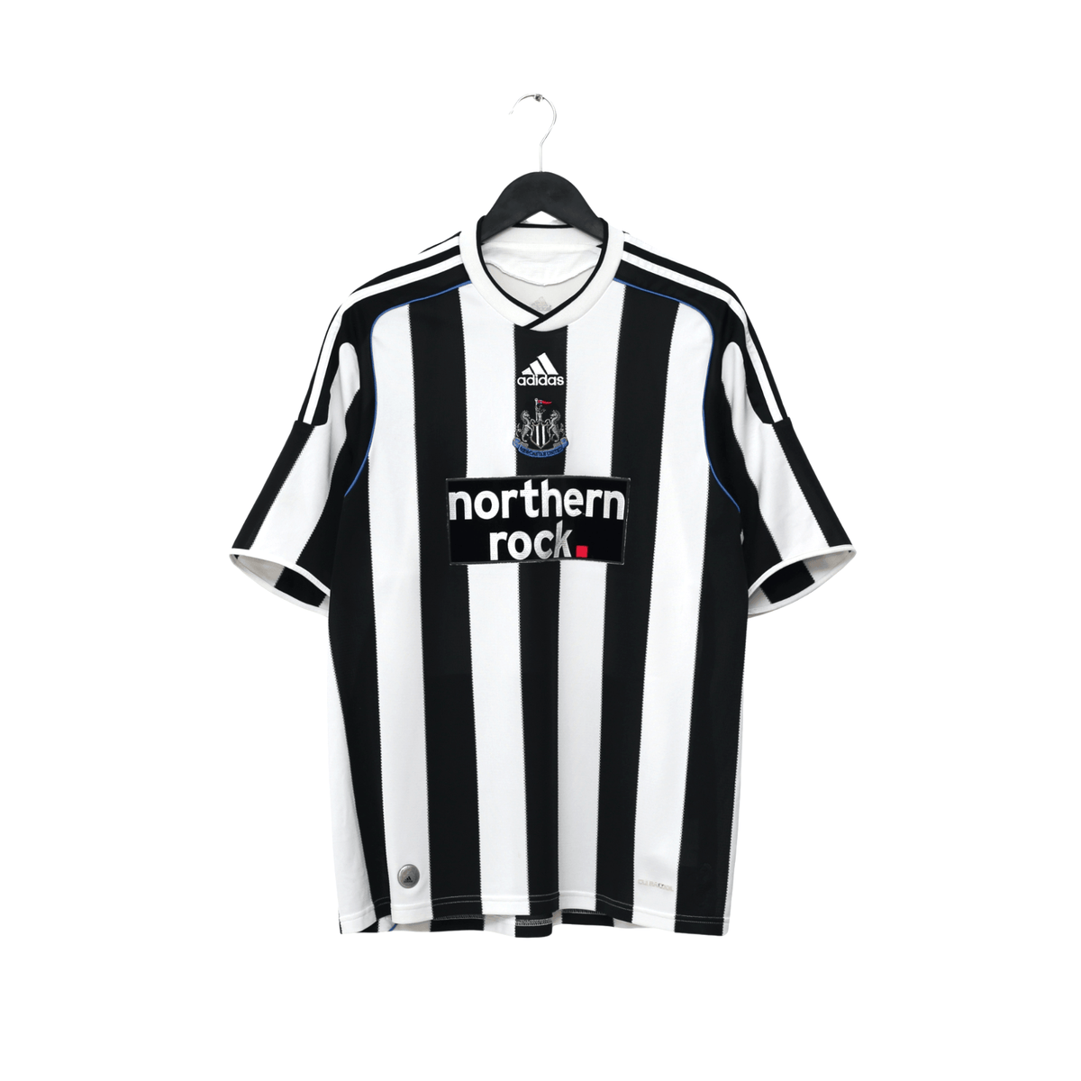 2009/10 Ameobi #23 Newcastle United Vintage adidas Home Football Shirt (L)