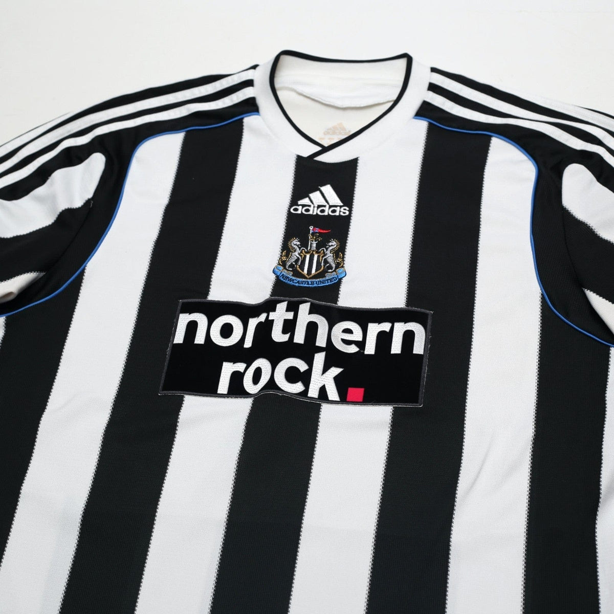 2009/10 Ameobi #23 Newcastle United Vintage adidas Home Football Shirt (L)