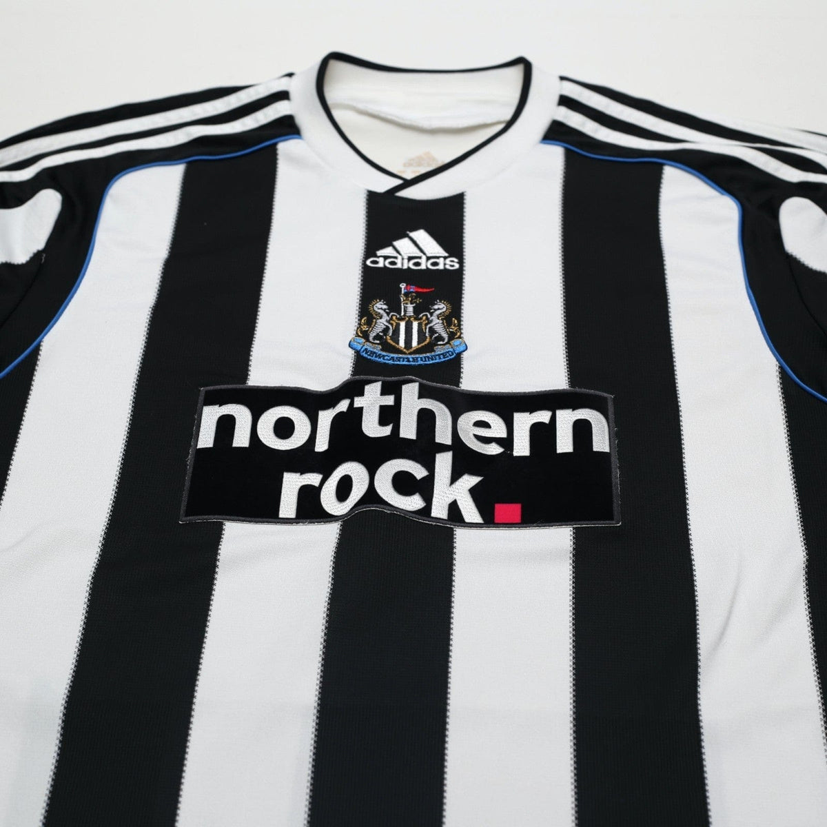 2009/10 Ameobi #23 Newcastle United Vintage adidas Home Football Shirt (L)