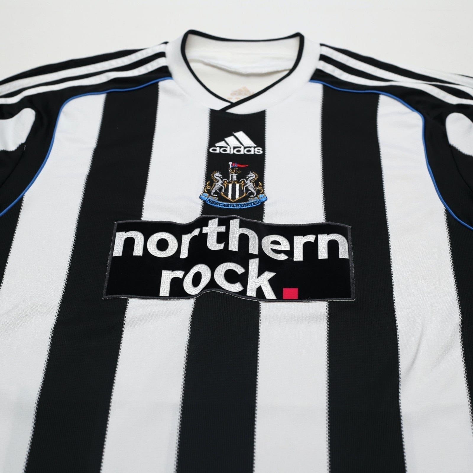 2009/10 Ameobi #23 Newcastle United Vintage adidas Home Football Shirt (L)