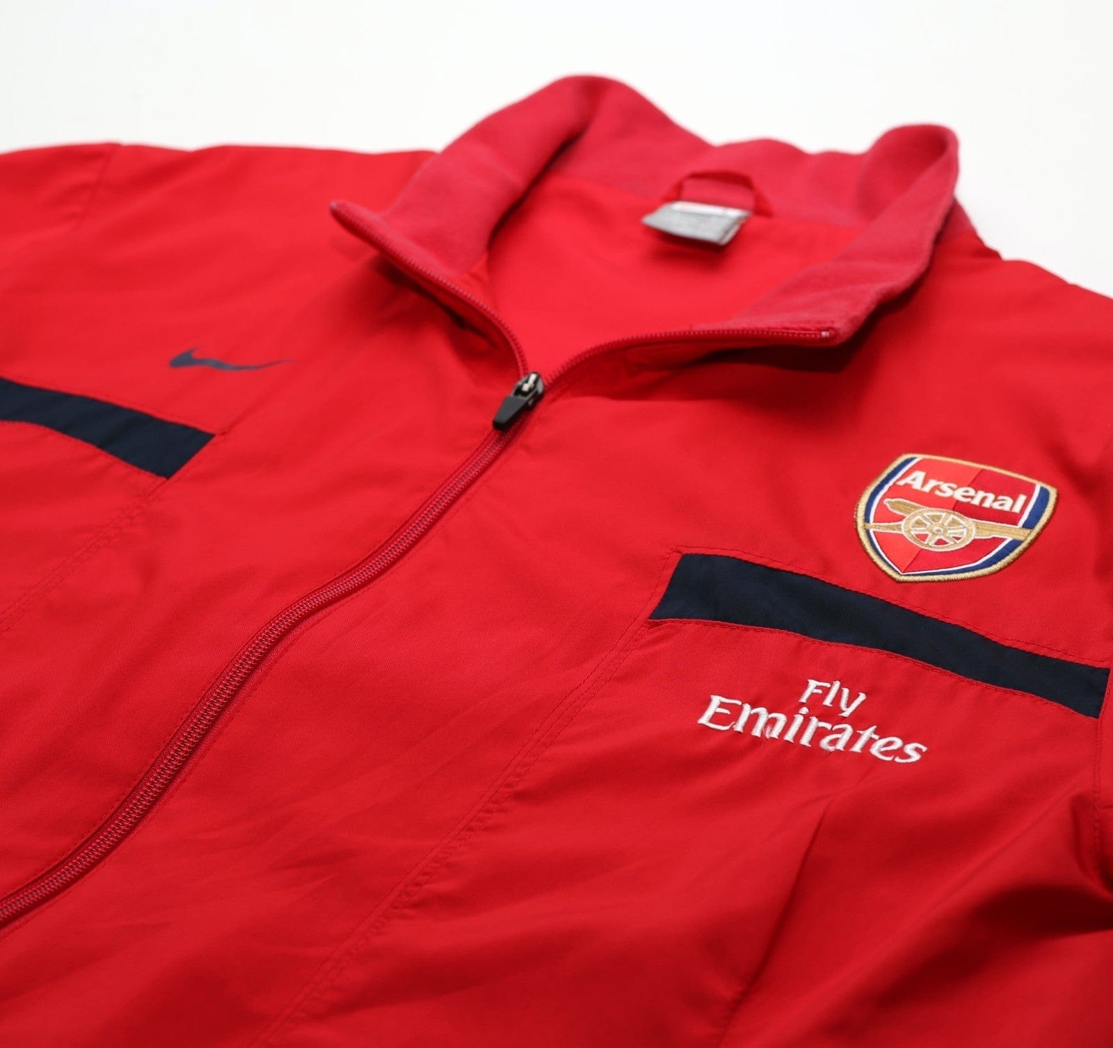 2009/10 ARSENAL Vintage Nike Football Track Top Jacket (L)