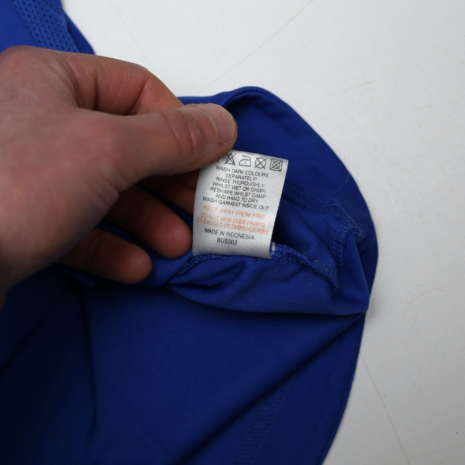 2009/10 Baines #3 Everton Vintage le coq sportif Home Football Shirt (M)