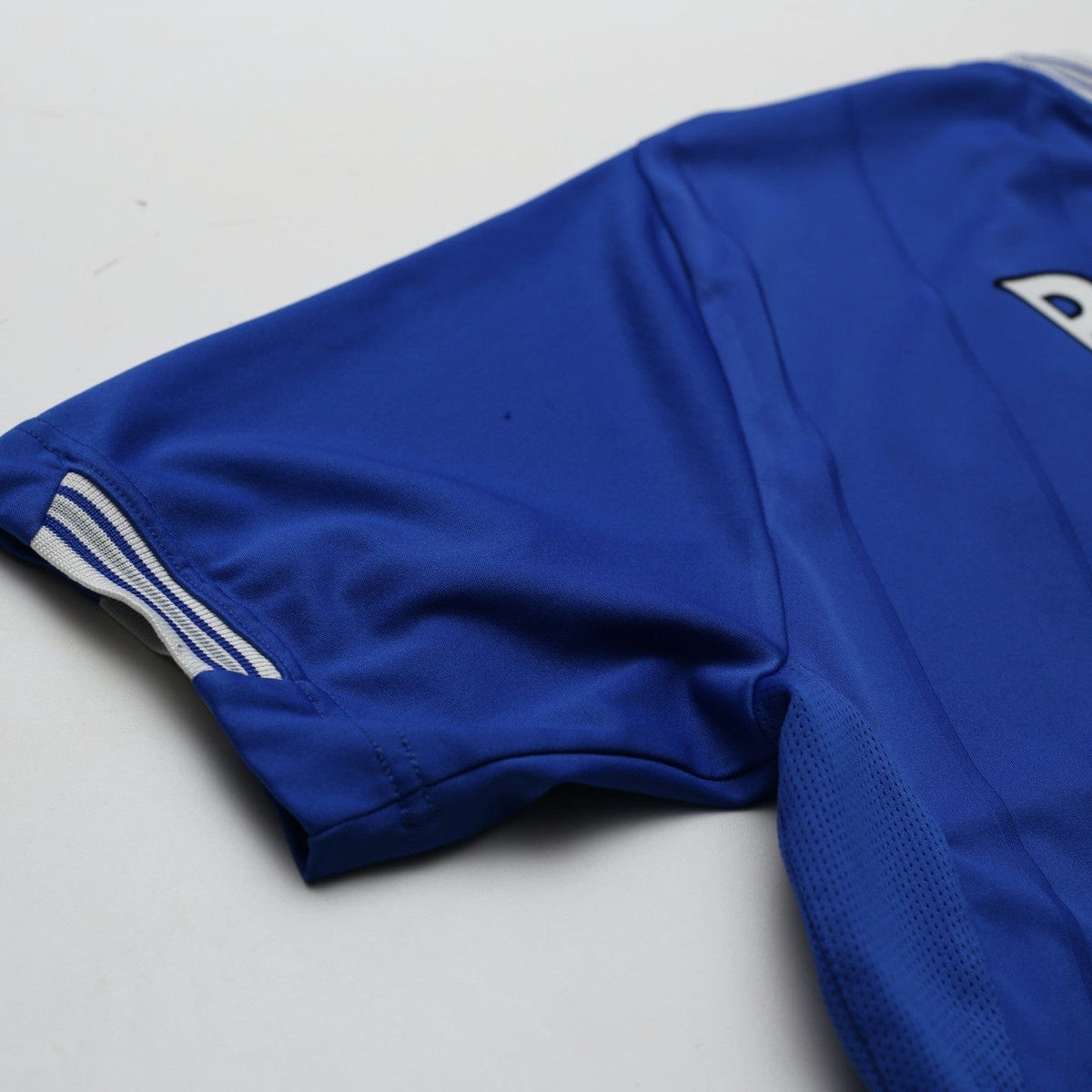 2009/10 Baines #3 Everton Vintage le coq sportif Home Football Shirt (M)