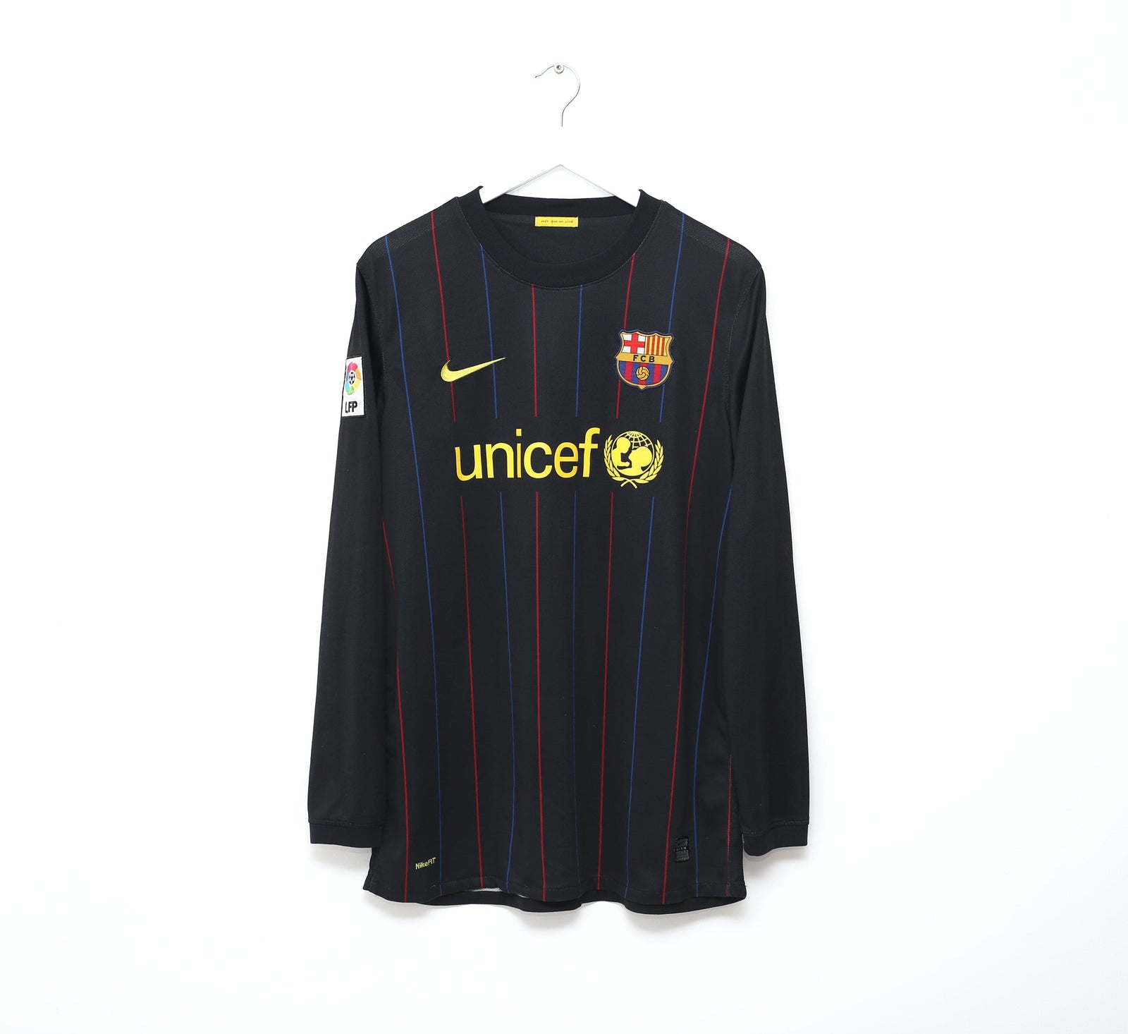 2009/10 BARCELONA Vintage Nike GK Football Shirt Jersey (L)